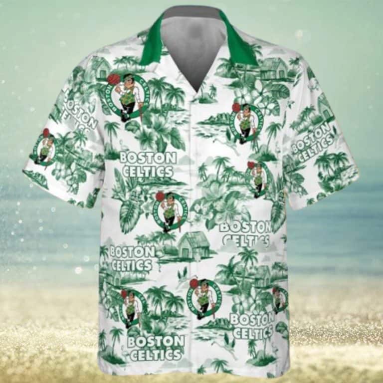 Aloha NBA Boston Celtics Hawaiian Shirt Island Gift For Best Friend