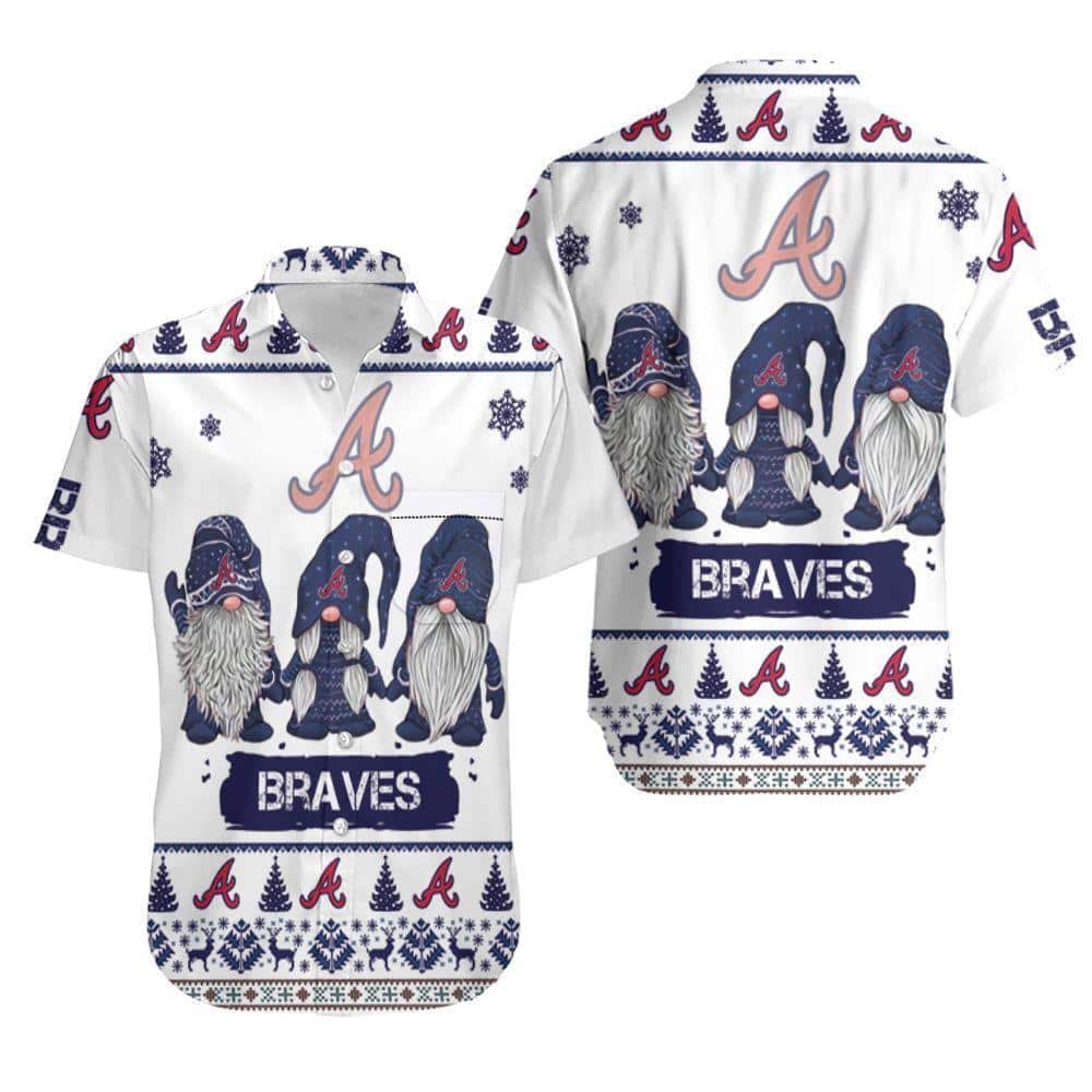 Christmas Atlanta Braves Hawaiian Shirt Gnomes Gift For Sports Lovers