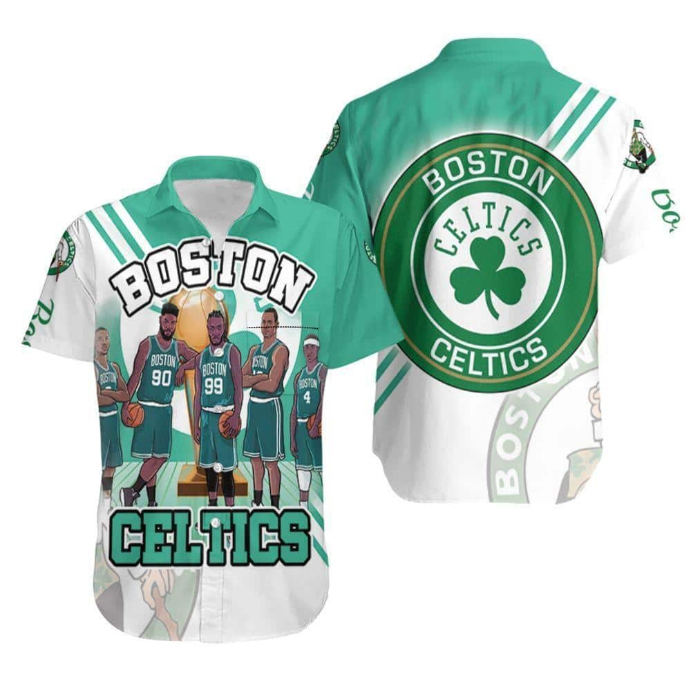 Trending Boston Celtics Hawaiian Shirt NBA Gift For Sports Fans