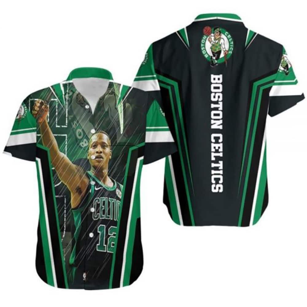 Cool Boston Celtics Hawaiian Shirt Scary Terry Rozier Gift For Sports Lovers