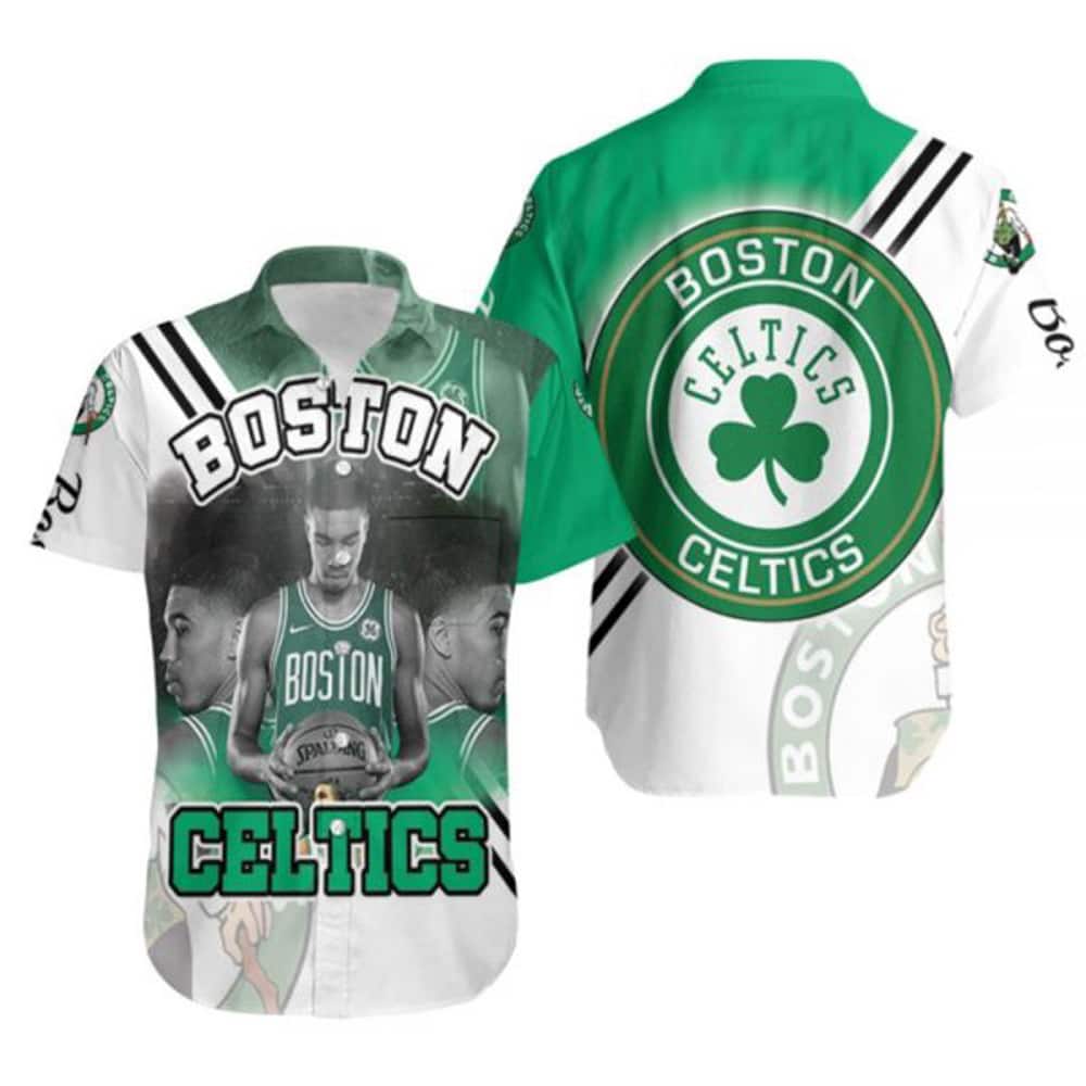 Awesome NBA Boston Celtics Hawaiian Shirt Jayson Tatum Gift For Him