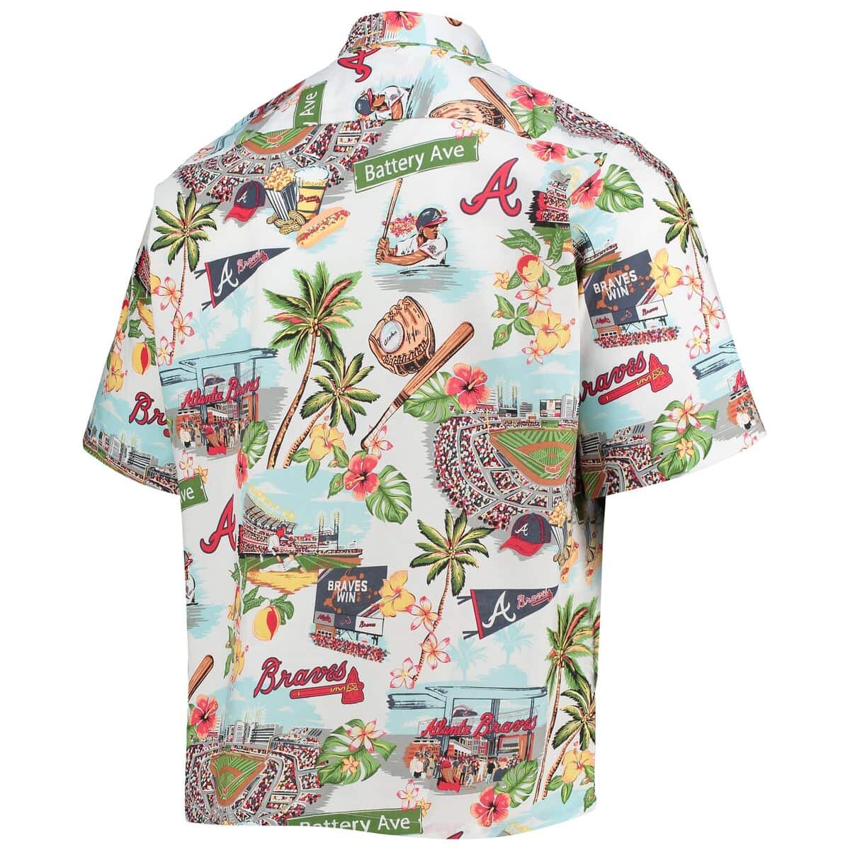 Vintage Atlanta Braves Hawaiian Shirt Sports Summer Holiday Gift Vintage Atlanta Braves Hawaiian Shirt Sports Summer Holiday Gift