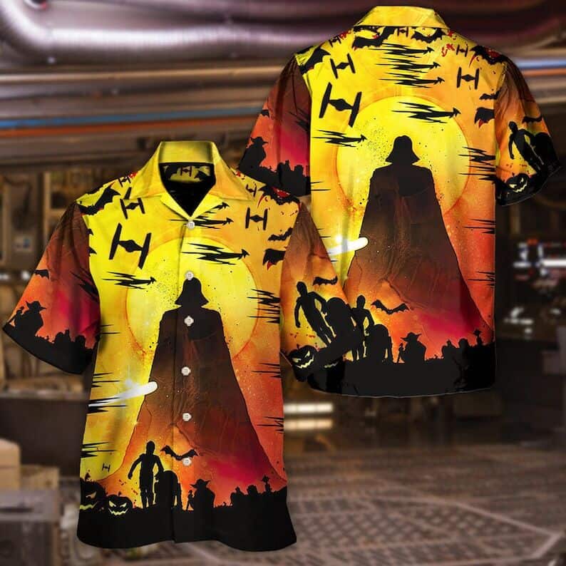 Halloween Star Wars Darth Vader Hawaiian Shirt Gift For Best Friend Halloween Star Wars Darth Vader Hawaiian Shirt Gift For Best Friend
