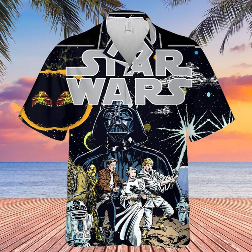 Aloha Darth Vader Hawaiian Shirt Star Wars Gift For Best Friend Aloha Darth Vader Hawaiian Shirt Star Wars Gift For Best Friend
