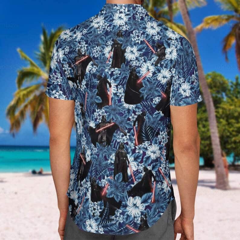 Aloha Star Wars Darth Vader Hawaiian Shirt Lightsaber Tropical Gift For Boyfriend Aloha Star Wars Darth Vader Hawaiian Shirt Lightsaber Tropical Gift For Boyfriend