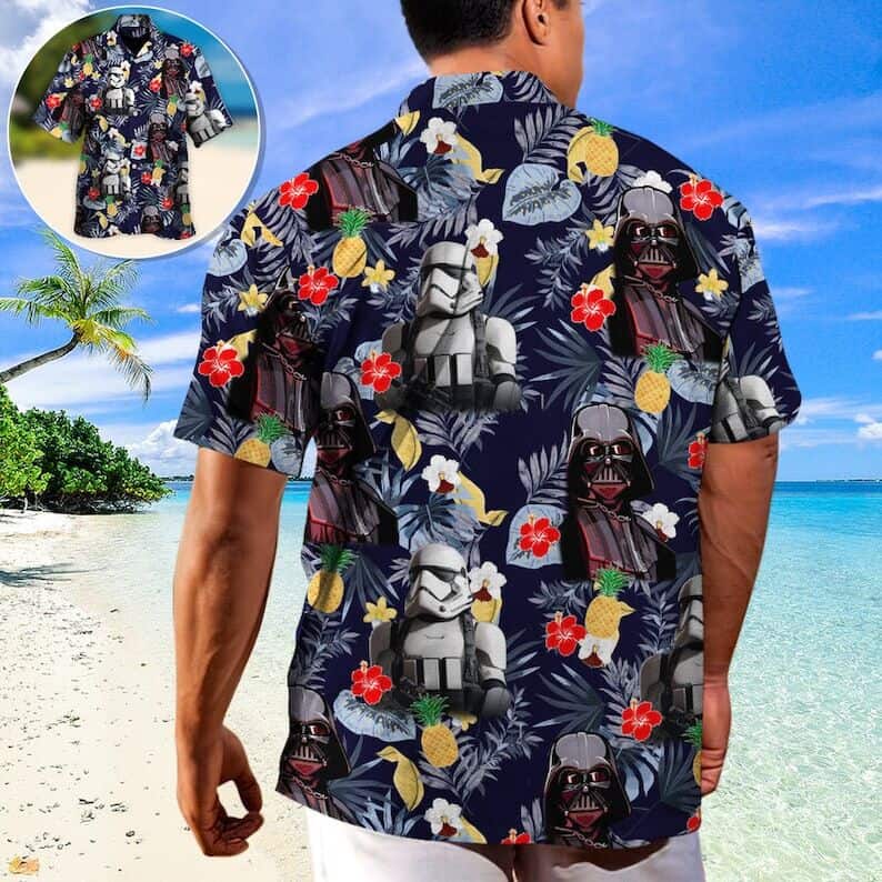 Aloha Star Wars Darth Vader Hawaiian Shirt Stormtrooper Gift For Dad Aloha Star Wars Darth Vader Hawaiian Shirt Stormtrooper Gift For Dad