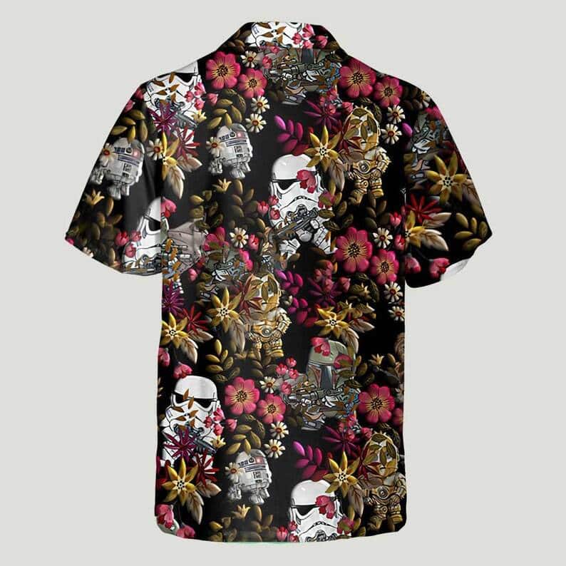 Aloha Star Wars Hawaiian Shirt Tropical Flowers Pattern Beach Gift For Friend Aloha Star Wars Hawaiian Shirt Tropical Flowers Pattern Beach Gift For Friend