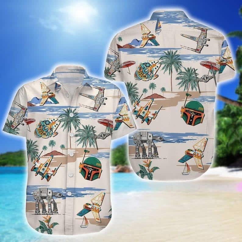 Summer Aloha Star Wars Hawaiian Shirt Gift For Beach Lovers Summer Aloha Star Wars Hawaiian Shirt Gift For Beach Lovers