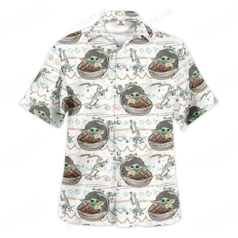 Aloha Baby Yoda Star Wars Hawaiian Shirt Summer Beach Gift Aloha Baby Yoda Star Wars Hawaiian Shirt Summer Beach Gift