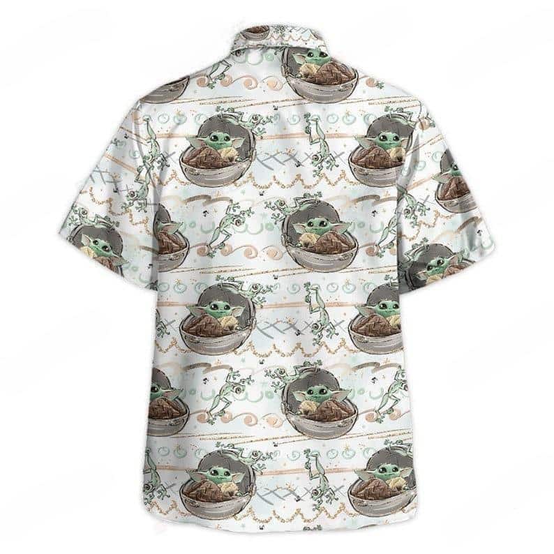 Aloha Baby Yoda Star Wars Hawaiian Shirt Summer Beach Gift Aloha Baby Yoda Star Wars Hawaiian Shirt Summer Beach Gift