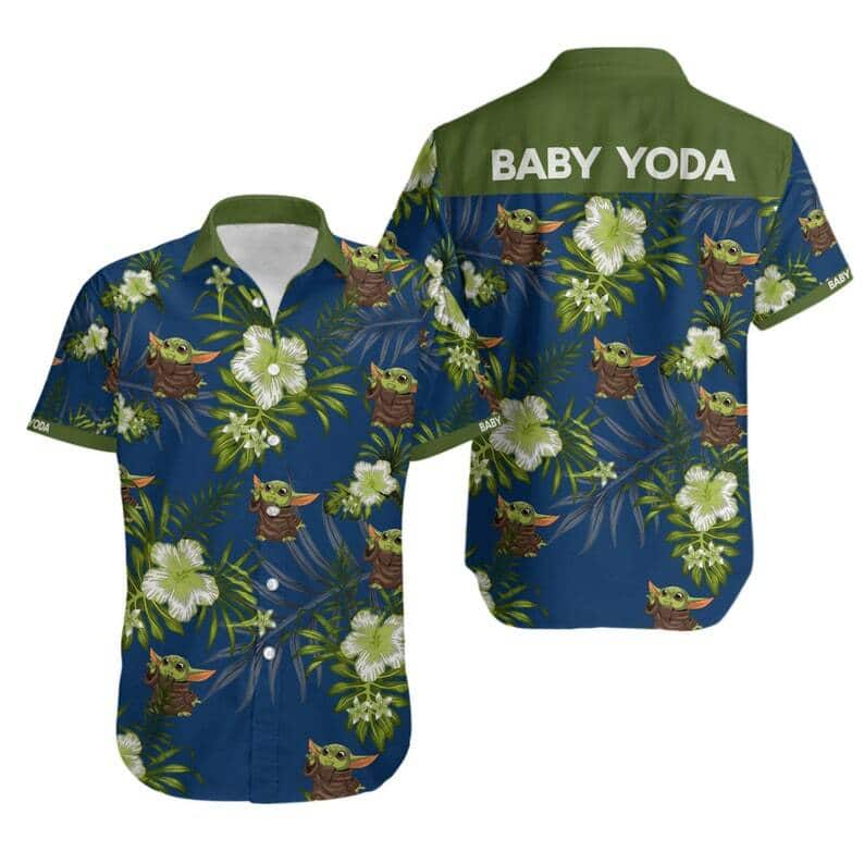 Summer Aloha Baby Yoda Star Wars Hawaiian Shirt Beach Gift For Friend Summer Aloha Baby Yoda Star Wars Hawaiian Shirt Beach Gift For Friend