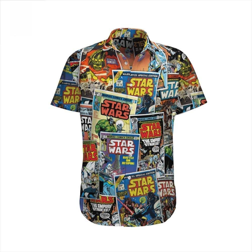 Magazine Star Wars Hawaiian Shirt Gift For Movie Lovers Magazine Star Wars Hawaiian Shirt Gift For Movie Lovers