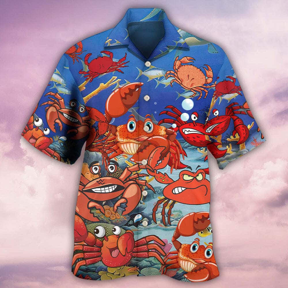 Funny Crabs We Rule The Ocean Hawaiian Shirt Beach Lovers Gift Funny Crabs We Rule The Ocean Hawaiian Shirt Beach Lovers Gift