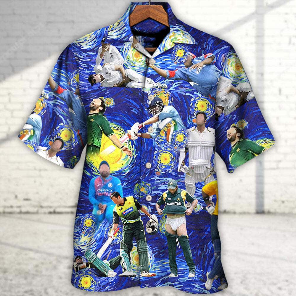 Cricket Sport Funny Hawaiian Shirt Gift For Beach Lovers Cricket Sport Funny Hawaiian Shirt Gift For Beach Lovers