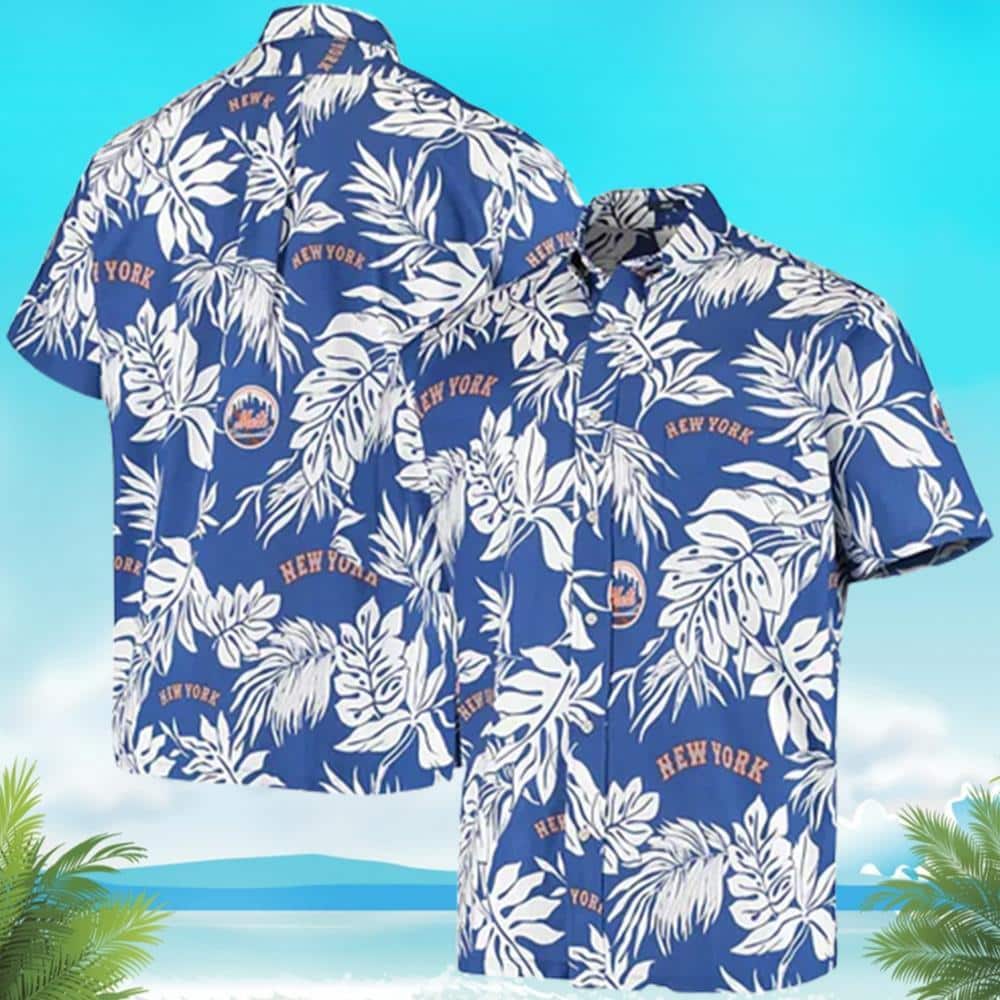 Tropical MLB New York Mets Hawaiian Shirt Summer Gift For Family