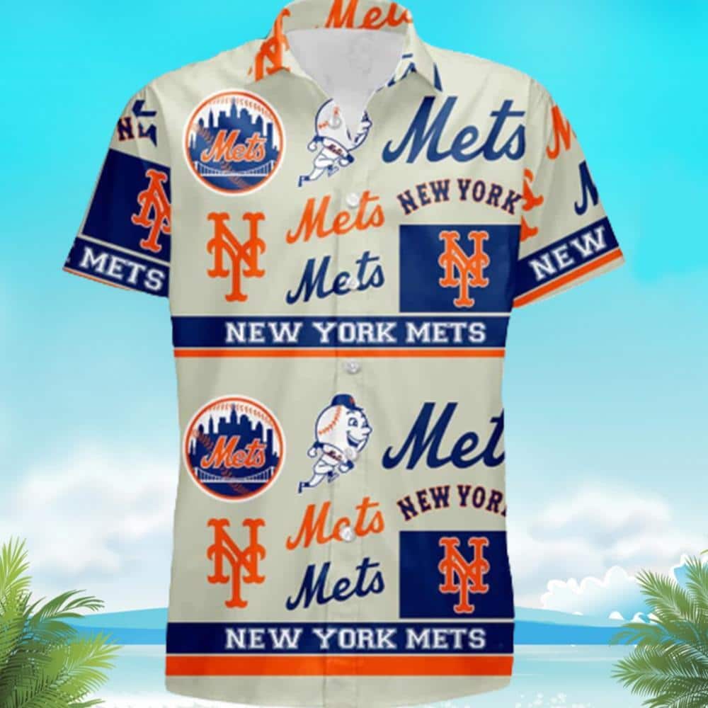 Retro MLB New York Mets Hawaiian Shirt Summer Vacation Gift Retro MLB New York Mets Hawaiian Shirt Summer Vacation Gift