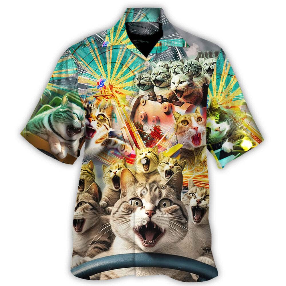 Animal Funny Hawaiian Shirt Cool Cats Gift For Beach Vacation Animal Funny Hawaiian Shirt Cool Cats Gift For Beach Vacation