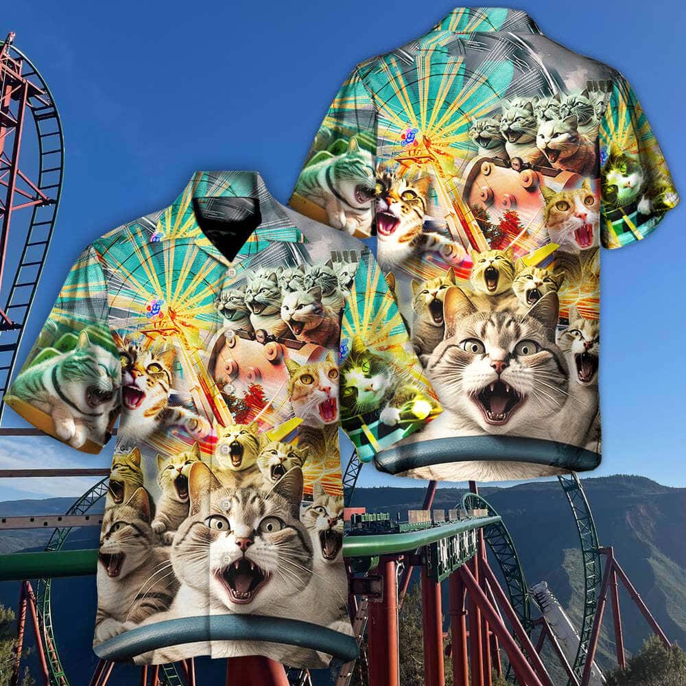 Animal Funny Hawaiian Shirt Cool Cats Gift For Beach Vacation Animal Funny Hawaiian Shirt Cool Cats Gift For Beach Vacation